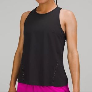 Lululemon Lightweight Stretch Run Tank/ black/ size 4